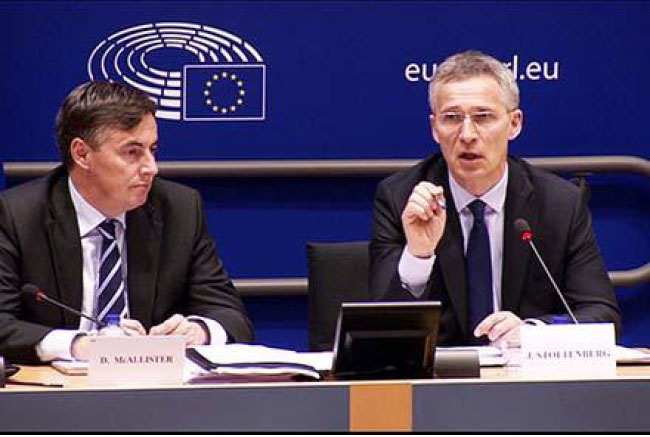 NATO Chief Tells EU Alliance Needs to Stay in Afghanistan